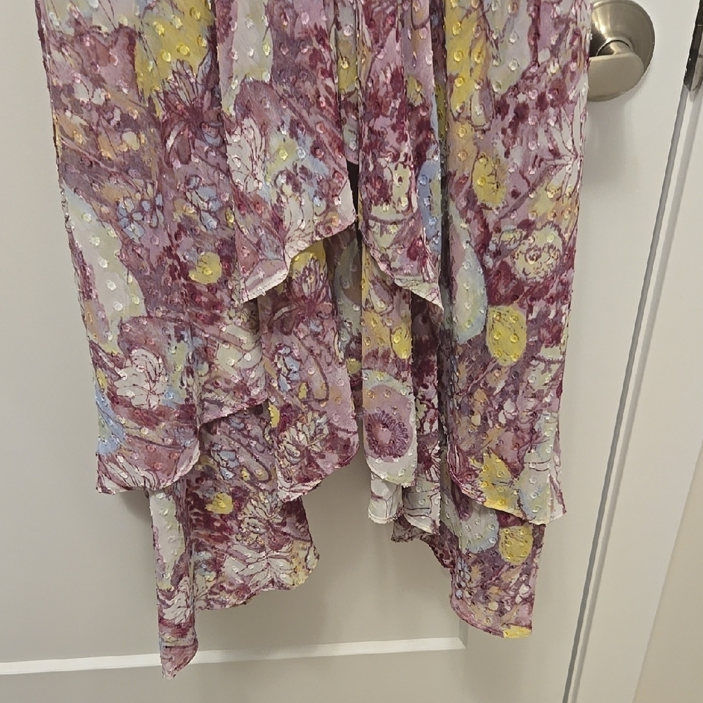 Floral Ruffle Maxi Dress - Picture 2 of 4